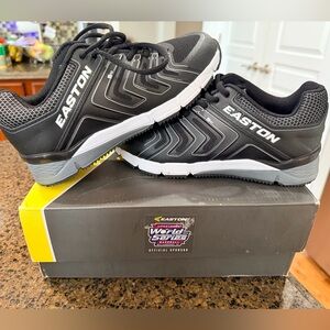 Easton Black Fortify Youth Turf Shoes